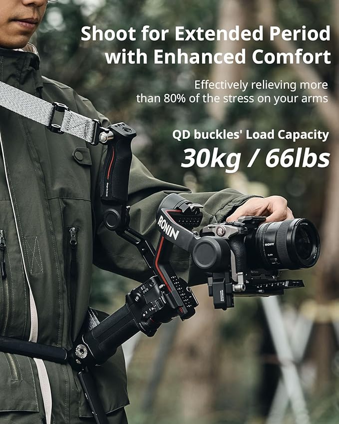 SmallRig RS3 RS2 Weight-Reducing Shoulder Strap Compatible