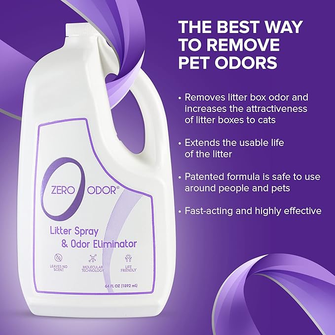 Zero Odor – Litter Odor Eliminator