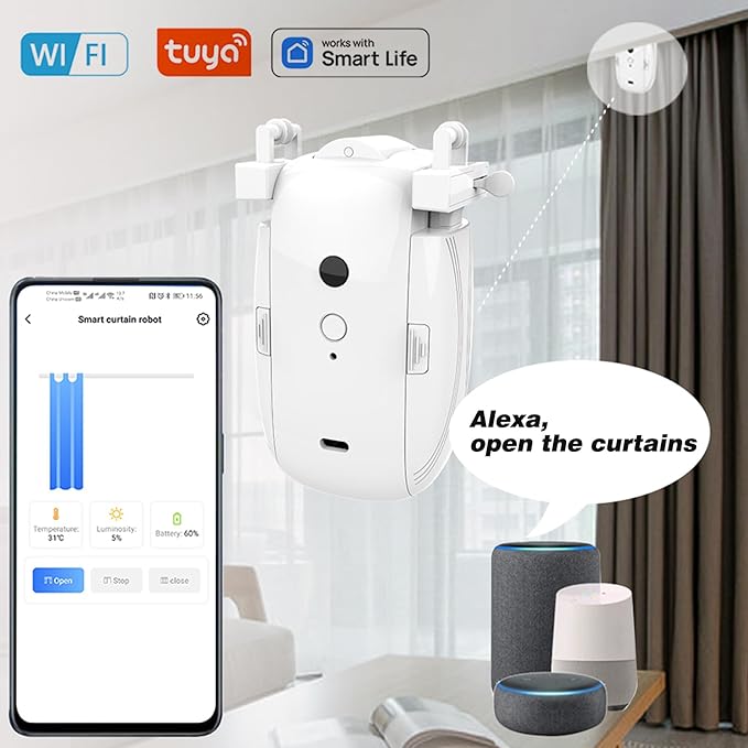 Smart Automatic Curtain Opener
