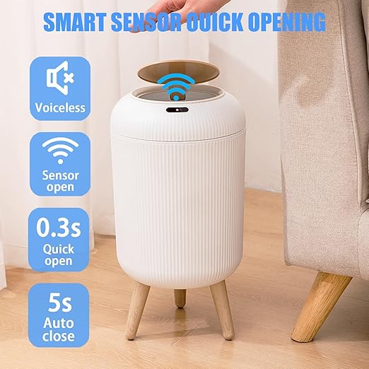 URALFA Motion Sensor Trash Can