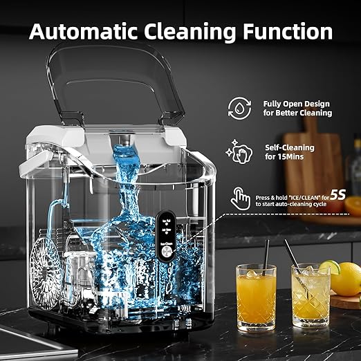 Antarctic Star Nugget Ice Maker Countertop