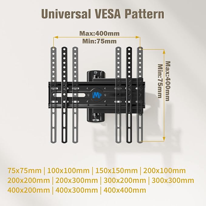 Mounting Dream TV Wall Mount Swivel and Tilt
