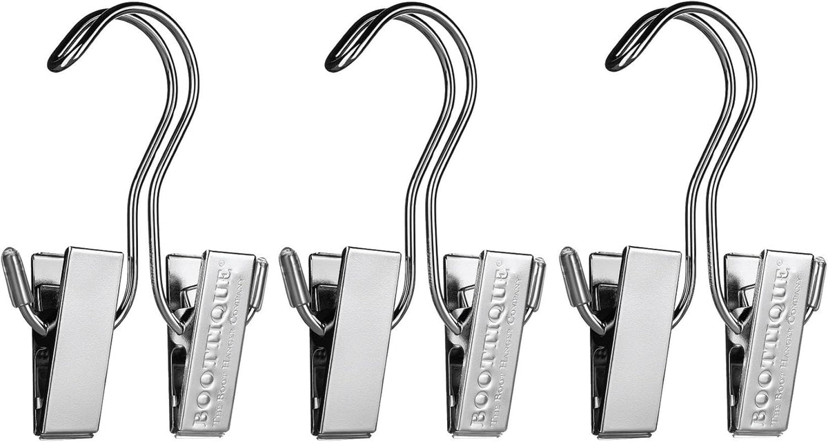 Boottique Boot Organizer: The Rack That Hangs, Holds, Shapes, & Protects Every Size and Style (With Hangers and 3 Extender Rods)