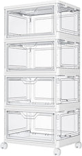 Clear Storage Bins with Lids
