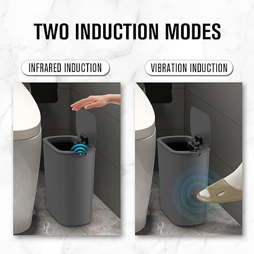 Cesun Automatic Motion Sensor Bathroom Trash Can