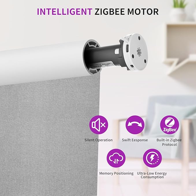 Astomi Motorized Blinds with Remote