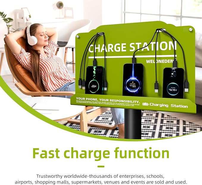 Wall Mounted Cell Phone Charging Station Mobile Phone Charging Station | Fast