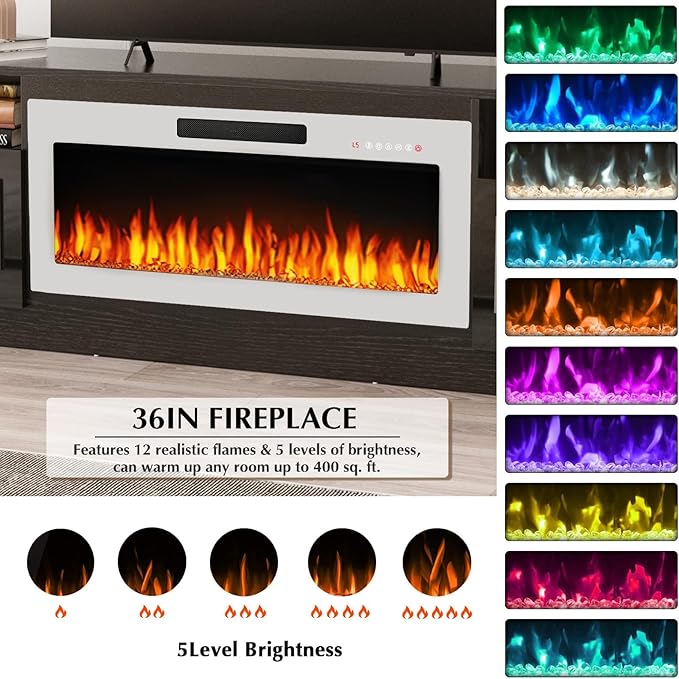 Lemberi Fireplace tv Stand