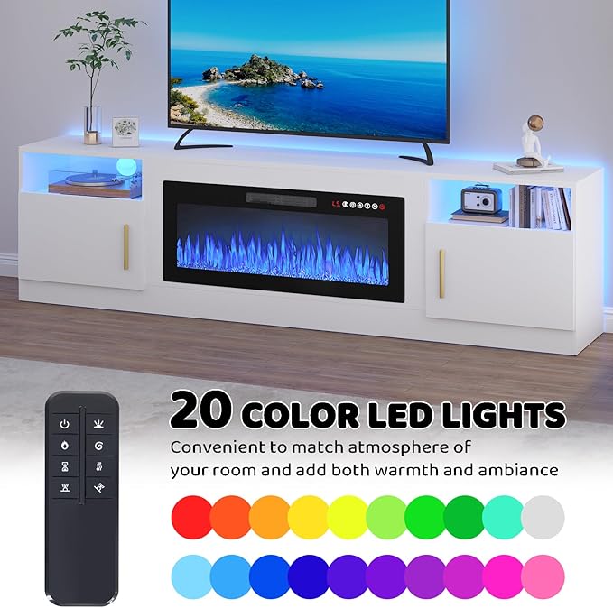 Lemberi Fireplace tv Stand