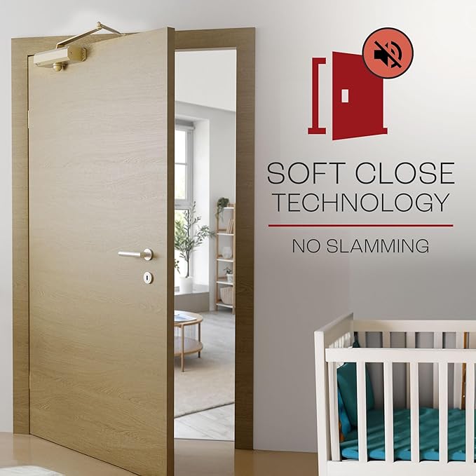 PrimeWare DC-600 Automatic Adjustable Door Closers