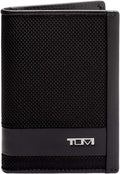 Tumi 01192274 ALPHA SLG Multi-Window Card Case Official Genuine Product, Black, One Size