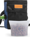 Dog Treat Pouch for Pet Training, 2-Cup Puppy Treat Holder with Silicone Liner, Magnetic Training Bag for Trainers