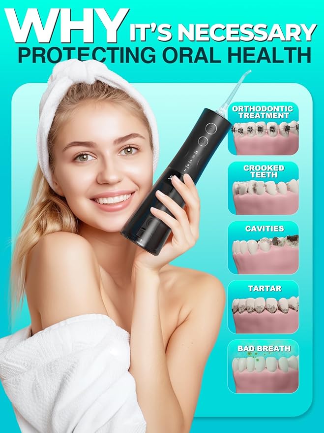 Portable Water Flosser for Teeth Pick
