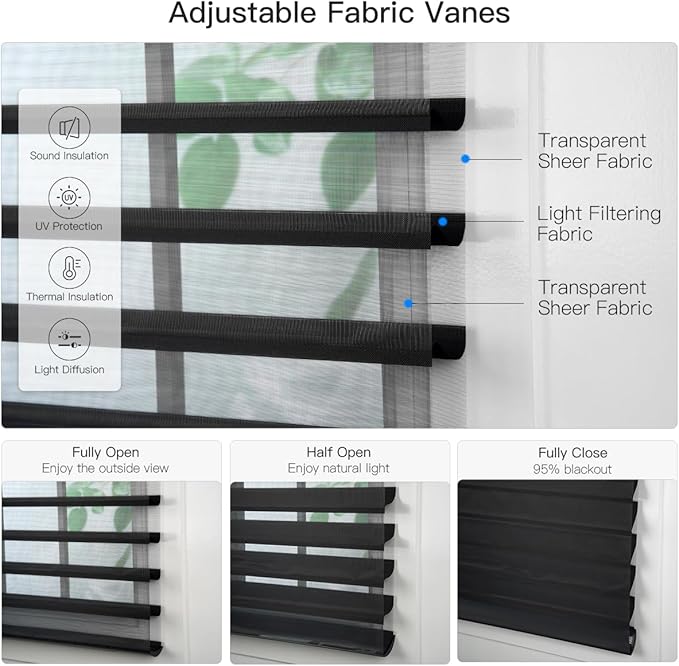 Tokblind Motorized Sheer Shade