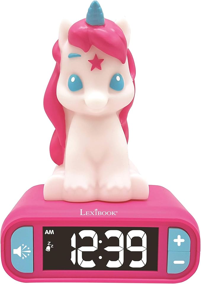 LEXiBOOK - Unicorn Digital Alarm Clock