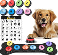 Dog Buttons for Communication Starter Pack 8 Dog Talking Button Set, 30s Voice