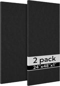 Olanglab Acoustic Panels 2 Pack, Fabric Wrapped Sound Proof Foam Panels