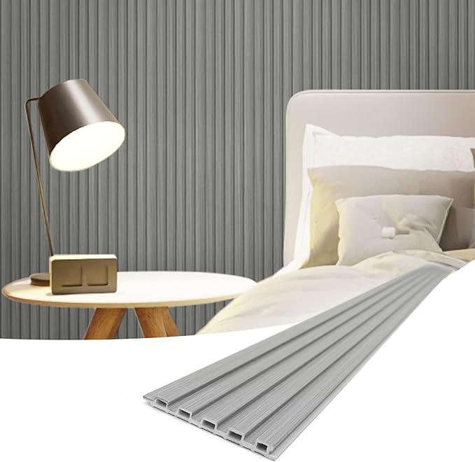 Art3d Slat Wall Panels, WPC Soundproof 3D Wall Paneling