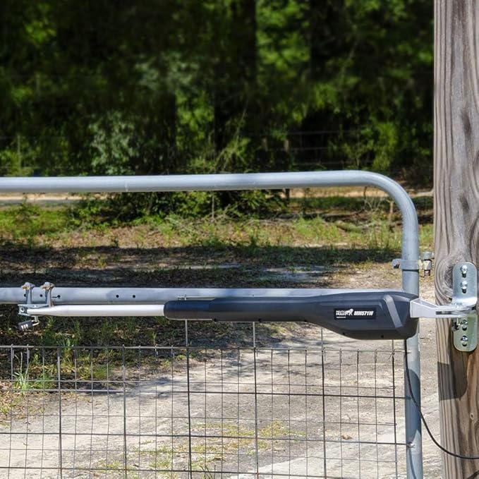 Mighty Mule Gate Opener, Solar and Smart Ready, Heavy Duty Automatic Gate Opener