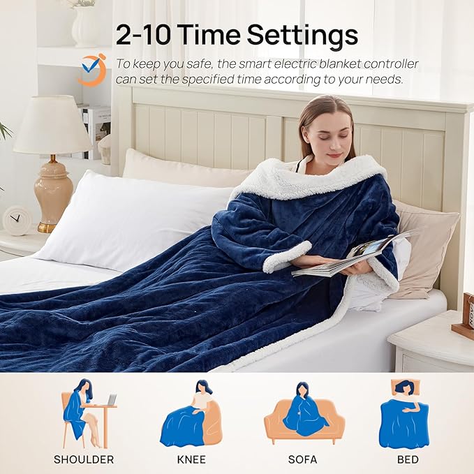 Westinghouse Electric Snuggle Throw Blankets