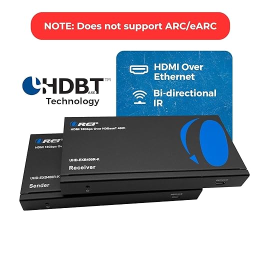 OREI 4K HDMI over Ethernet Extender Balun