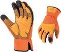 Vgo... 1-Pair Gardening Gloves Men, Safety Work Gloves, Puncture-proof, Thornproof, Touchscreen (SL7475)
