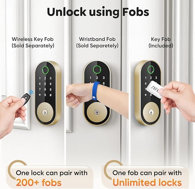 Fingerprint Smart Deadbolt