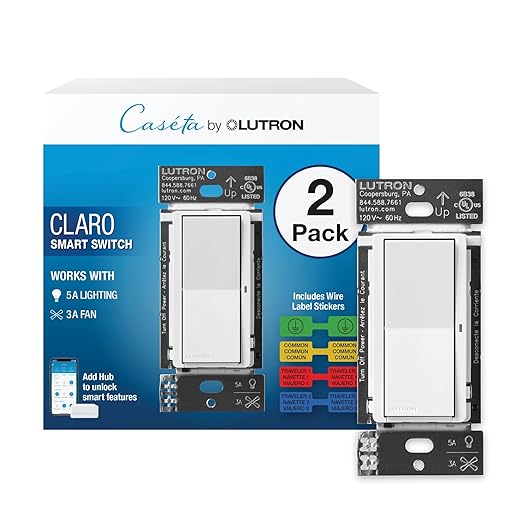 Lutron Claro Smart Light Switch