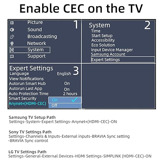 YEUGICEO 192KHz eARC ARC to Optical SPDIF Coaxial Audio Converter