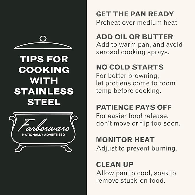Farberware Classic Series Stainless Steel Pots and Pans