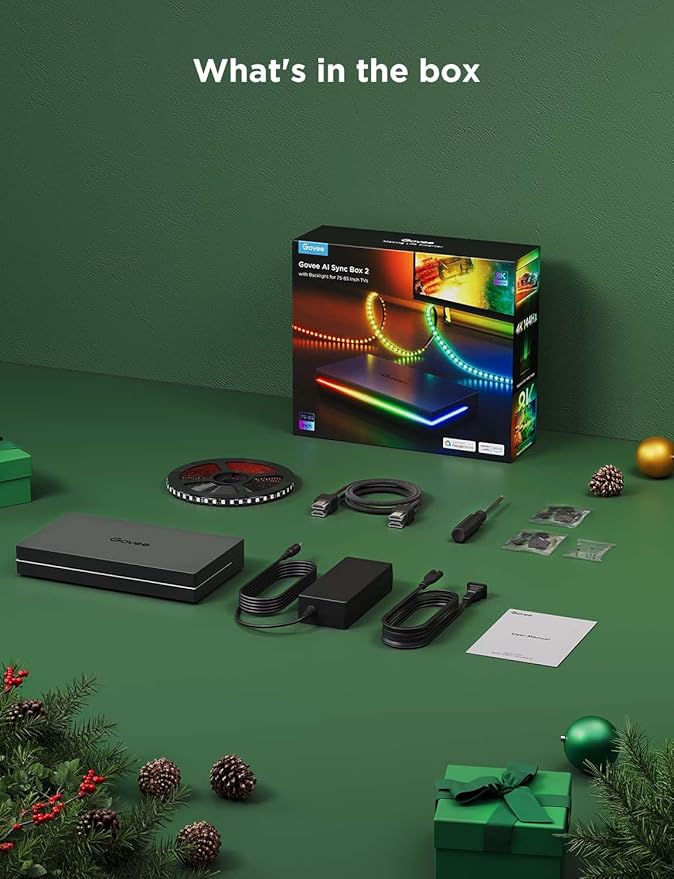 Govee HDMI 2.1 Sync Box 2, AI Sync Box
