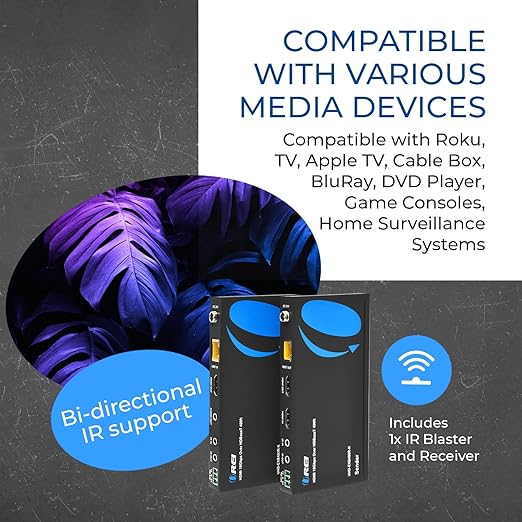 OREI 4K HDMI over Ethernet Extender Balun