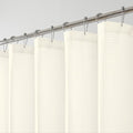 OWENIE Cream Shower Curtain 84 Inches Extra Long, Waffle Weave Heavy Fabric Shower Curtain for Bathroom, Waterproof Soft Hotel Spa Luxury Elegant Bath Curtains, Machine Washable, Cream, 72x84 Inch