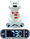 LEXiBOOK Polar Bear Digital Alarm Clock