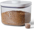 10 Lbs Storage Container Bin Rice Dispenser with Measuring Cup Food Cereal Container Bins Household for Kitchen Pantry Organization