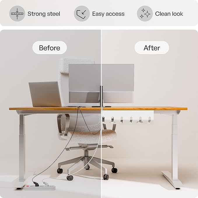 PAMO Cable Management Under Desk
