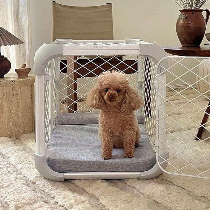 Diggs Bolstr Orthopedic Dog Bed with Headrest - Dog Crate Bed for Evolv Crate & Other Standard Pet Kennels - Durable & Comfortable - (X-Large)