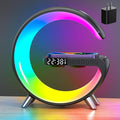 Smart LED Night Light, Wireless Charger, Phone Wireless Charging Dock, Table