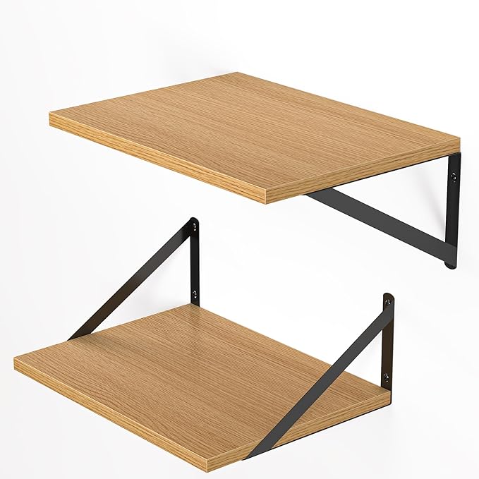 Heimlove 12 Inch Deep Floating Shelves