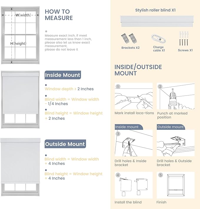 Boolegon Motorized Roller Blinds