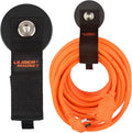 ULIBERMAGNET Strong Magnetic Hooks,Heavy Duty Magnetic Storage Tool Organizer,Extension Cord,Hose, Cable, Rope,Tools,Pick-up,RV and Workshop(2 Pack/3.46INCH)