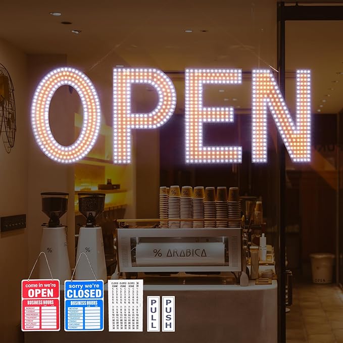 Open Sign for Business