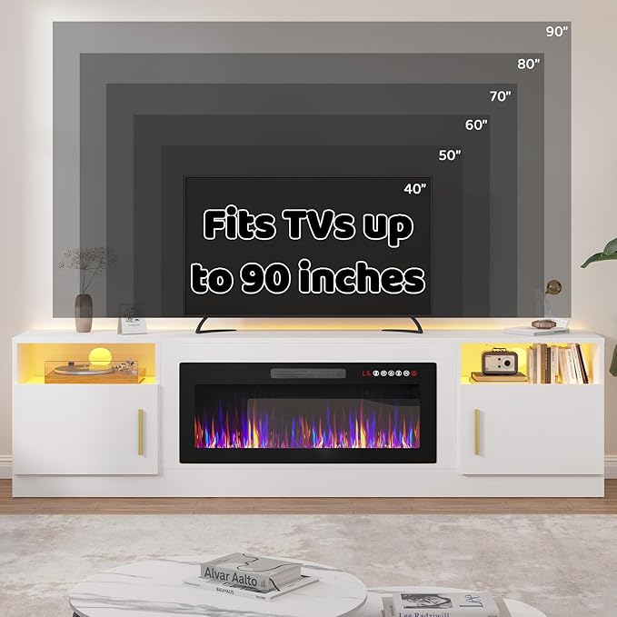 Lemberi Fireplace tv Stand