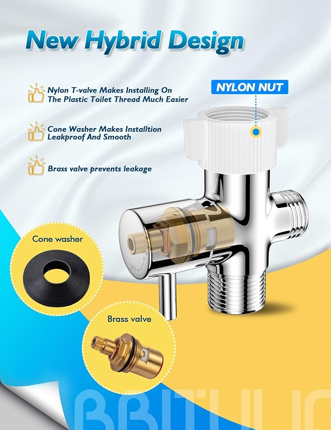 Chrome Handheld Bidet Sprayer, Jet Sprayer