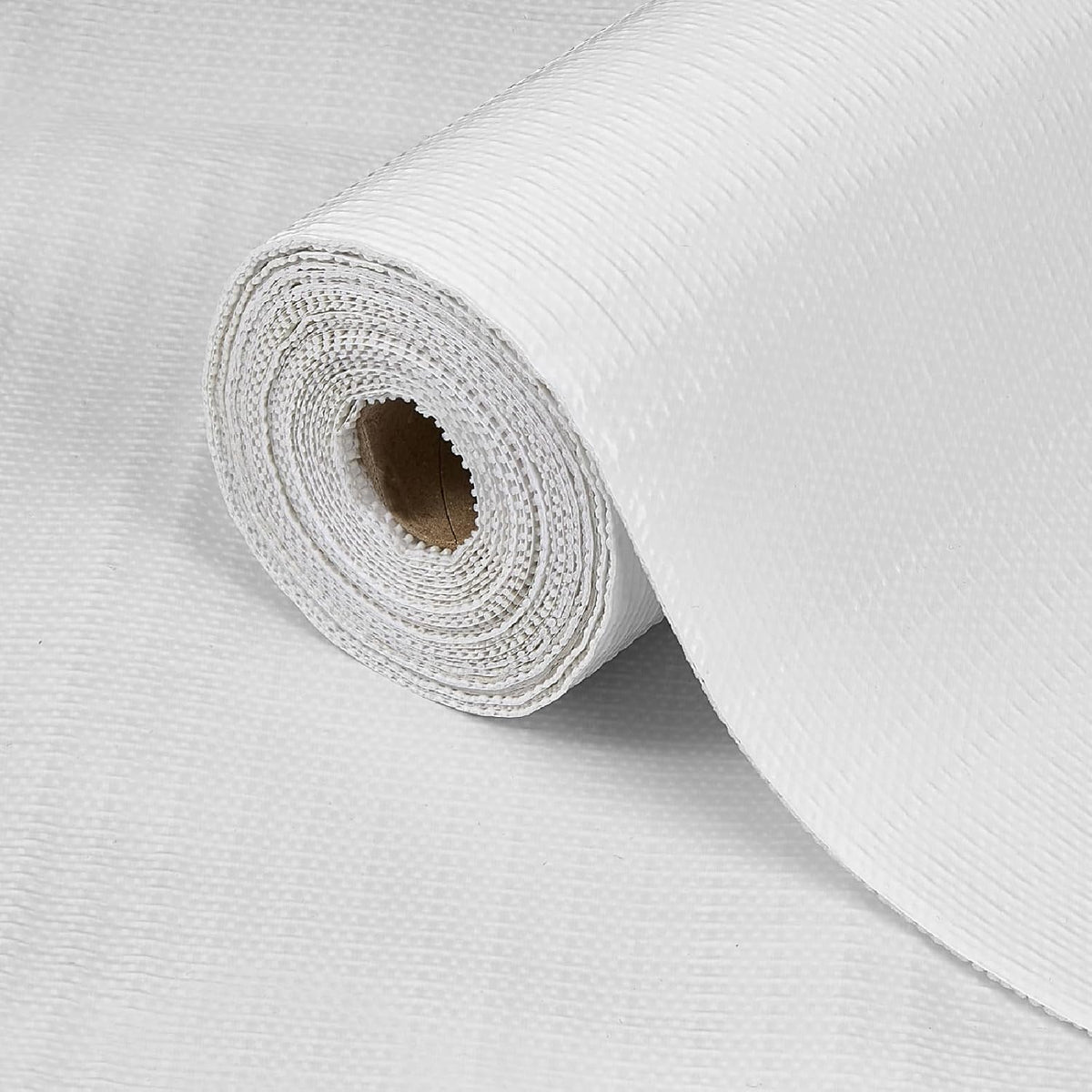 Drawer Shelf Liner for Kitchen Cabinets Non-Adhesive, Non Slip Shelf Paper Waterproof Thickened Cabinet Liners for Shelves, Strong Grip Mats for Cupboard, Dresser, Pantry, White, 23.6 in x 30 FT