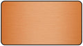 Brushed Metal Texture Desk Mat - Extended Mouse Pad & Desk Pad, Neoprene Surface, Non-Slip Rubber Base, Stitched Edges, Desk Protector for Keyboard & Mouse, Sizes 12x18/12x22/16x32 (Orange, 12x22)