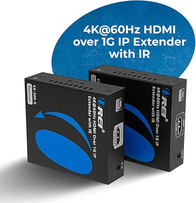 OREI 4K HDMI Extender Over IP CAT6