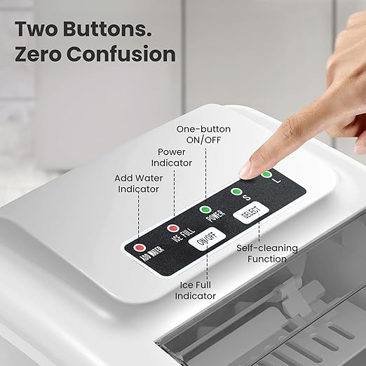 Crzoe Ice Makers Countertop