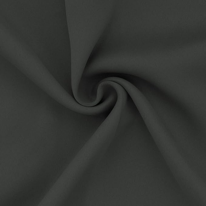 Easy-Going Blackout Curtains for Bedroom, Solid Thermal Insulated Grommet and