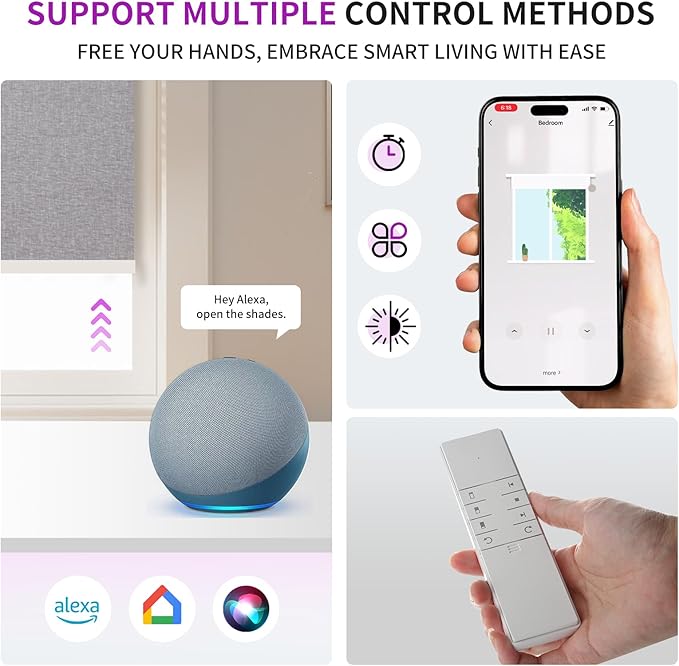 Astomi Motorized Blinds with Remote